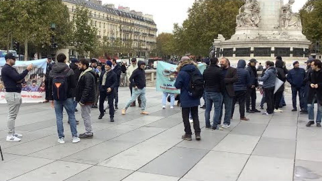Митинги Париж 8.11.2019