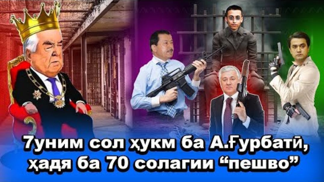 ⁣Ҳадяи ба зодрӯзи “пешво” 7,5 сол зиндон